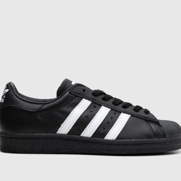 Adidas Superstar II Black & White Unisex Sneakers - Mens Size 12 NEW (JI3538) - Picture 11 of 13